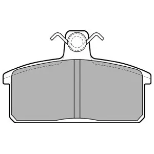 DELPHI LP1201 Klocki hamulcowe Niska cena