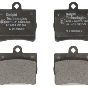 DELPHI LP1402 Klocki hamulcowe Szybka dostawa