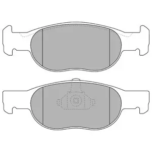 DELPHI LP1474 Klocki hamulcowe Niska cena