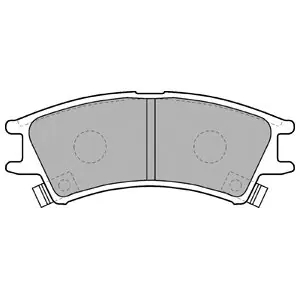 Zwrot pieniędzy DELPHI LP1502 Klocki hamulcowe