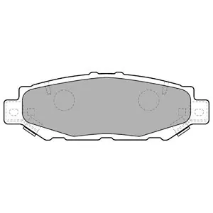 Zwrot pieniędzy DELPHI LP1508 Klocki hamulcowe