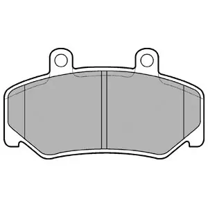 Zamów teraz DELPHI LP643 Klocki hamulcowe