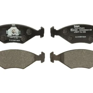 Zwrot pieniędzy DELPHI LP677 Klocki hamulcowe
