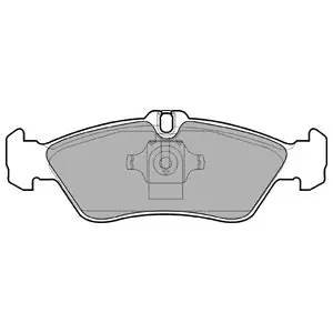 DELPHI LP1596 Klocki hamulcowe Tylko dziś