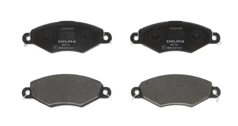 DELPHI LP1617 Klocki hamulcowe Ekspresowa dostawa