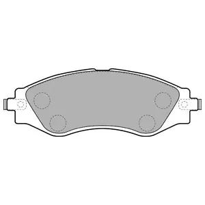 Bezpieczna płatność DELPHI LP1816 Klocki hamulcowe