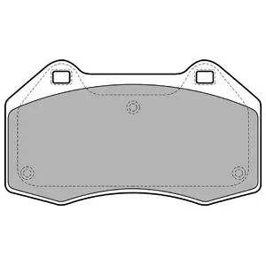 Nowość DELPHI LP1940 Klocki hamulcowe