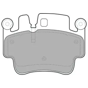 Szybka dostawa DELPHI LP1996 Klocki hamulcowe