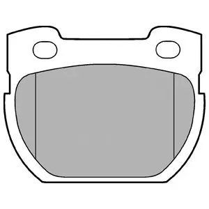 DELPHI LP777 Klocki hamulcowe Bezpieczna płatność