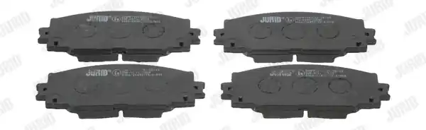 Autentyczny JURID 572631J Klocki hamulcowe