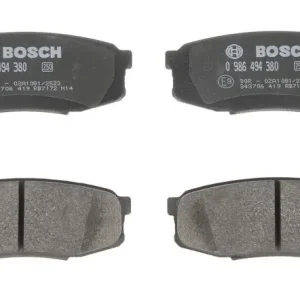 BOSCH 0 986 494 380 Klocki hamulcowe Szybka dostawa