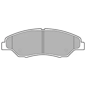 Darmowa dostawa DELPHI LP1634 Klocki hamulcowe