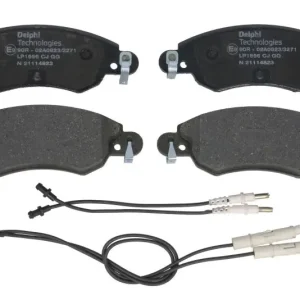 DELPHI LP1656 Klocki hamulcowe Niska cena