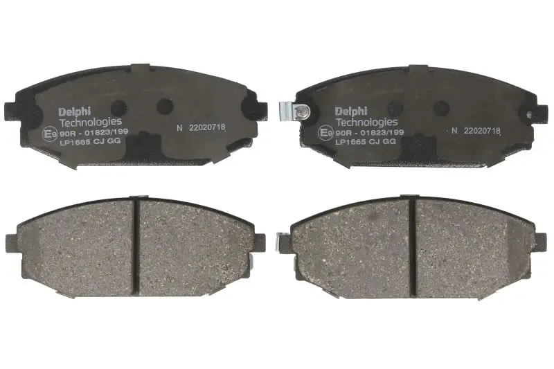 Bezpieczna płatność DELPHI LP1665 Klocki hamulcowe