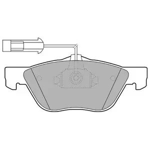 DELPHI LP1686 Klocki hamulcowe Zwrot pieniędzy