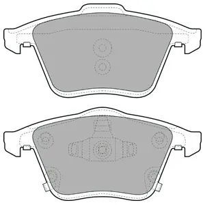 Niska cena DELPHI LP2025 Klocki hamulcowe