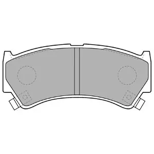 DELPHI LP1548 Klocki hamulcowe Darmowa dostawa