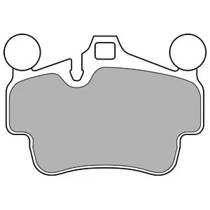 Zwrot pieniędzy DELPHI LP2236 Klocki hamulcowe