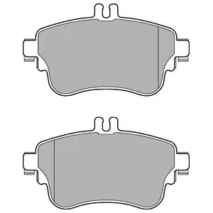 Darmowa dostawa DELPHI LP2442 Klocki hamulcowe
