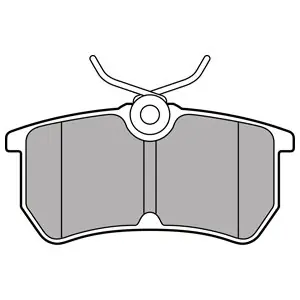 DELPHI LP2480 Klocki hamulcowe Zwrot pieniędzy