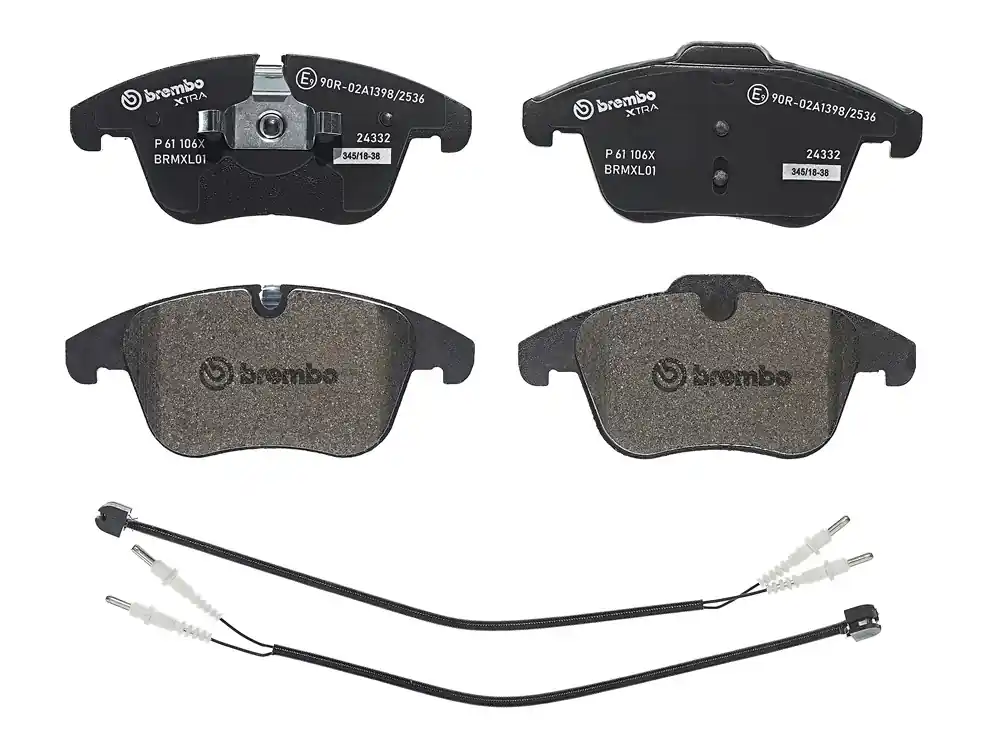 Zamów teraz BREMBO P 61 106X Klocki hamulcowe