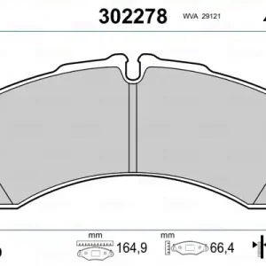 Najlepsza cena VALEO 302278 Klocki hamulcowe