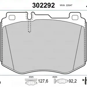 VALEO 302292 Klocki hamulcowe Zamów teraz