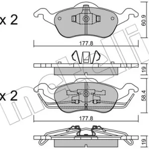METELLI 22-0291-0 Klocki hamulcowe Ostatnia szansa