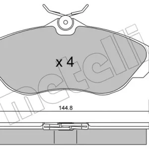METELLI 22-0350-0 Klocki hamulcowe Darmowa dostawa
