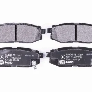 HELLA 8DB 355 014-341 Klocki hamulcowe Szybka dostawa