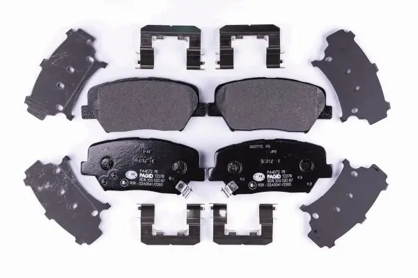 HELLA 8DB 355 020-871 Klocki hamulcowe Popularny