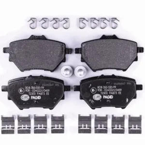 HELLA 8DB 355 020-991 Klocki hamulcowe Zwrot pieniędzy