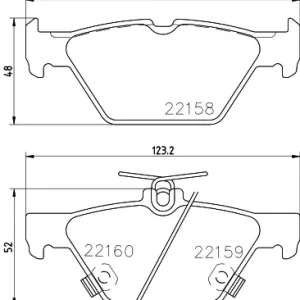 Szybka dostawa HELLA 8DB 355 023-341 Klocki hamulcowe