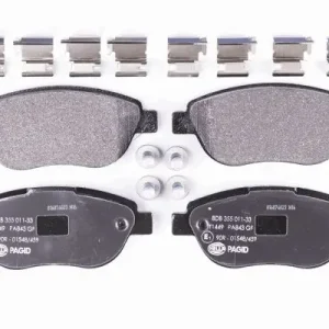 HELLA 8DB 355 011-331 Klocki hamulcowe Popularny