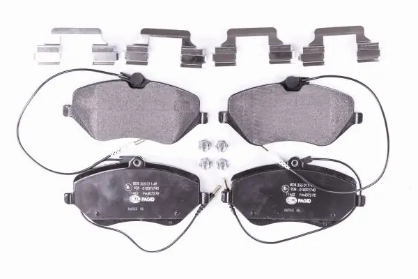 Tani HELLA 8DB 355 011-491 Klocki hamulcowe